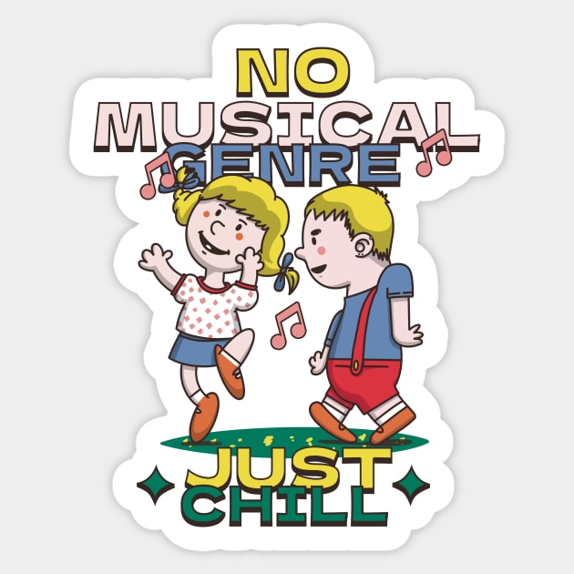 No musical genre Sticker by Sr Primmo